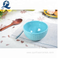 Hand Painted Kitchen Mixing Ceramic Rice Bowls